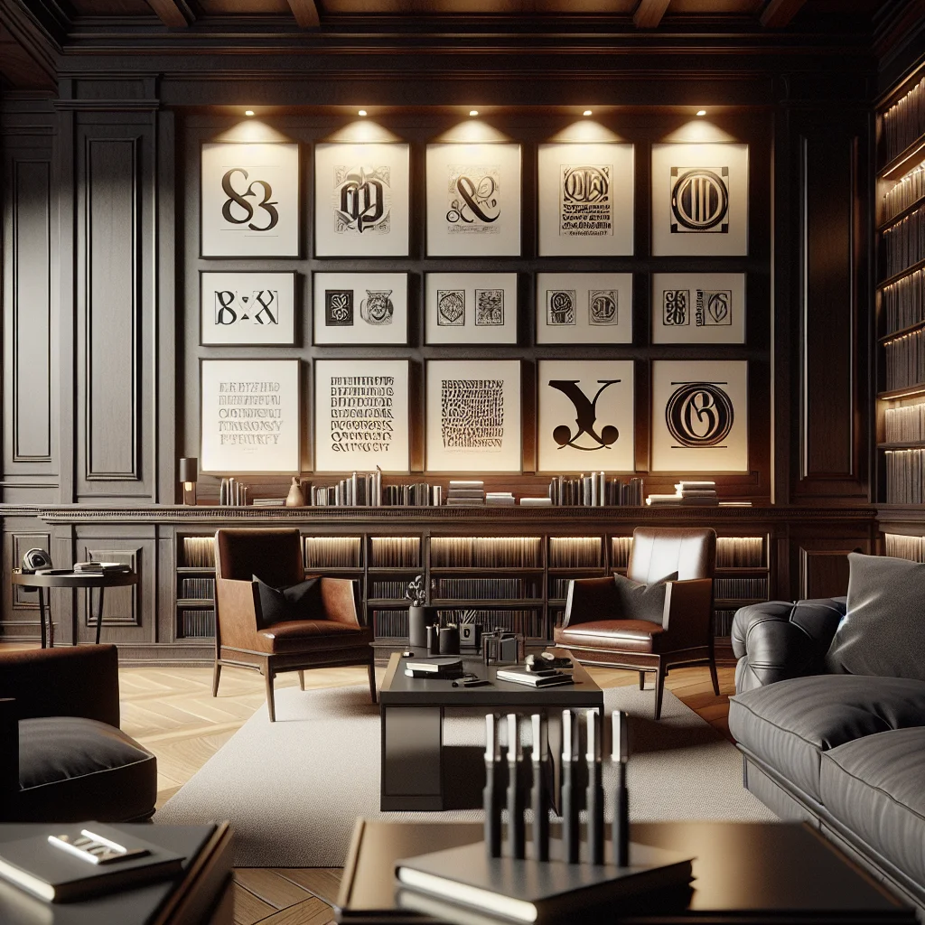 Sophisticated Lounge Setting