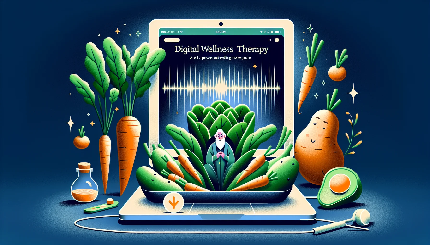 Robo-Veggie Therapy - Where Growth Begins from the Ground Up