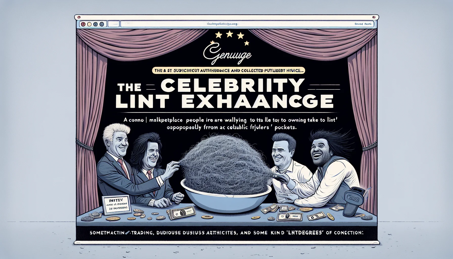 Hero Image of The Celebrity Lint Exchange