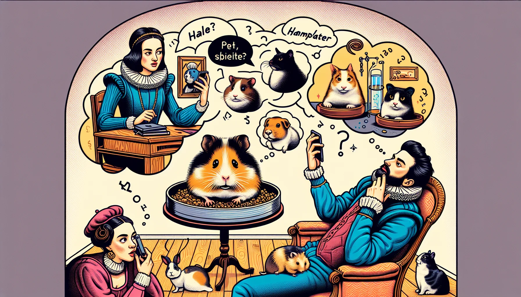 Banner image of pets with psychic theme