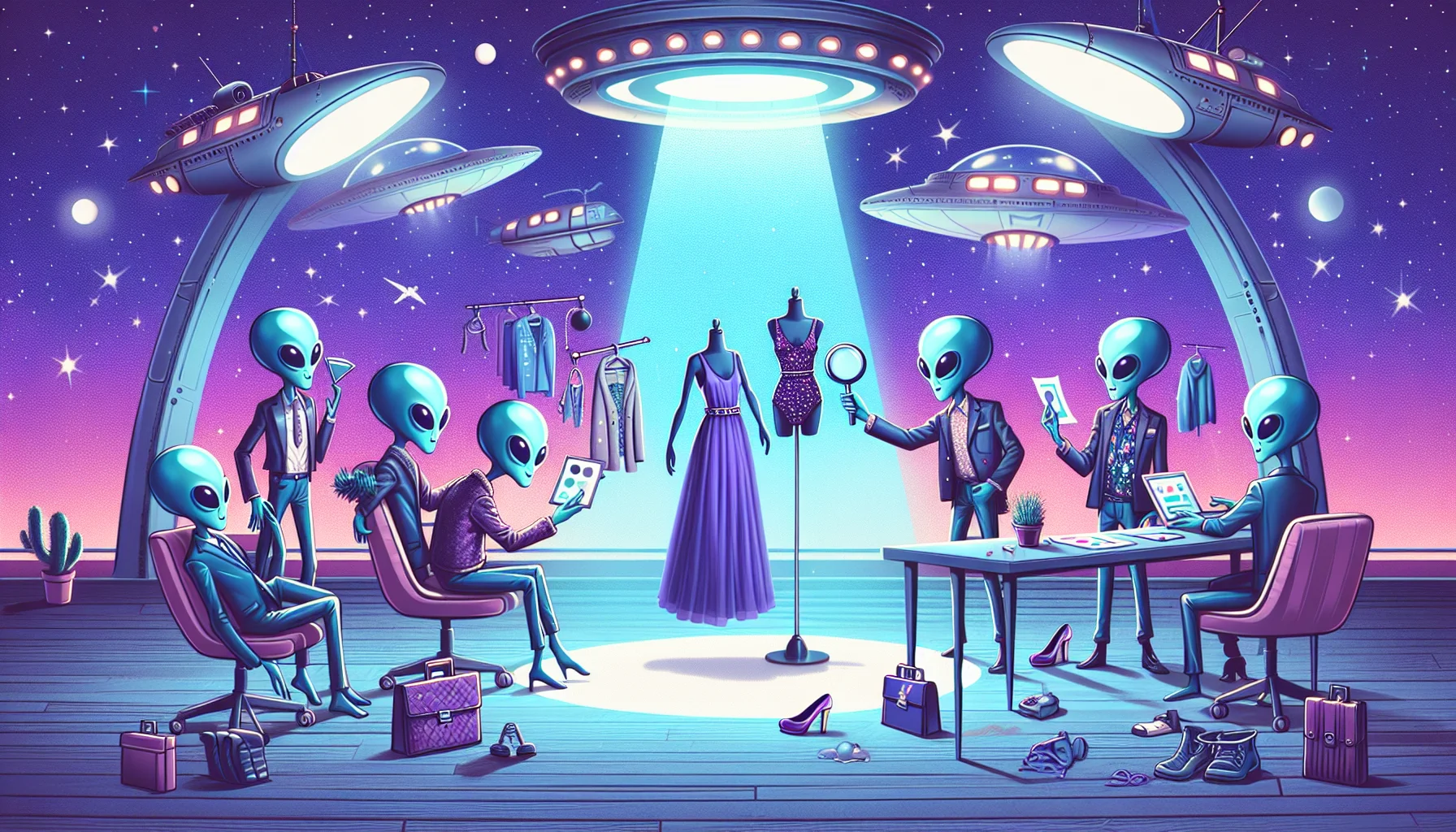 Alien Fashion Police Banner