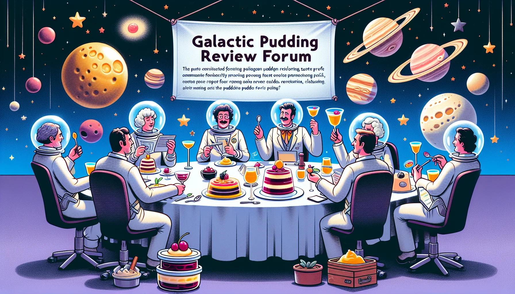 Galactic Pudding Adventure - Hero Image