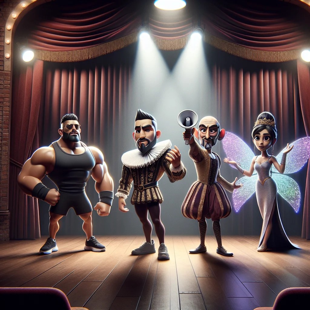 Illustration of the Slow-Motion Shouting Simulator in action