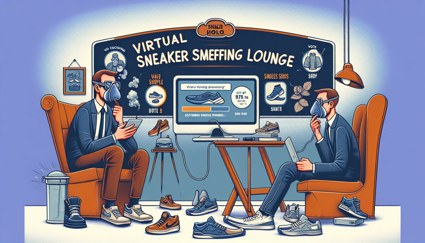 Virtual Sneaker Sniffing Lounge - Hero Image