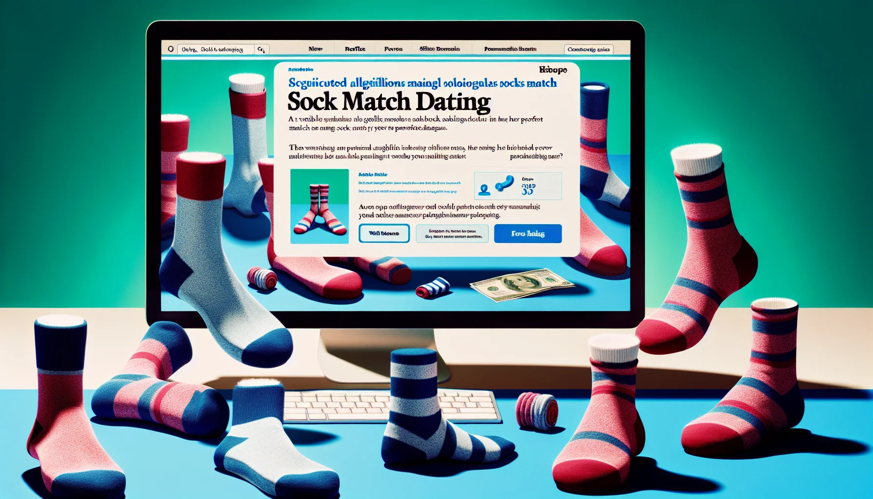 Sock Match Dating Hero Image