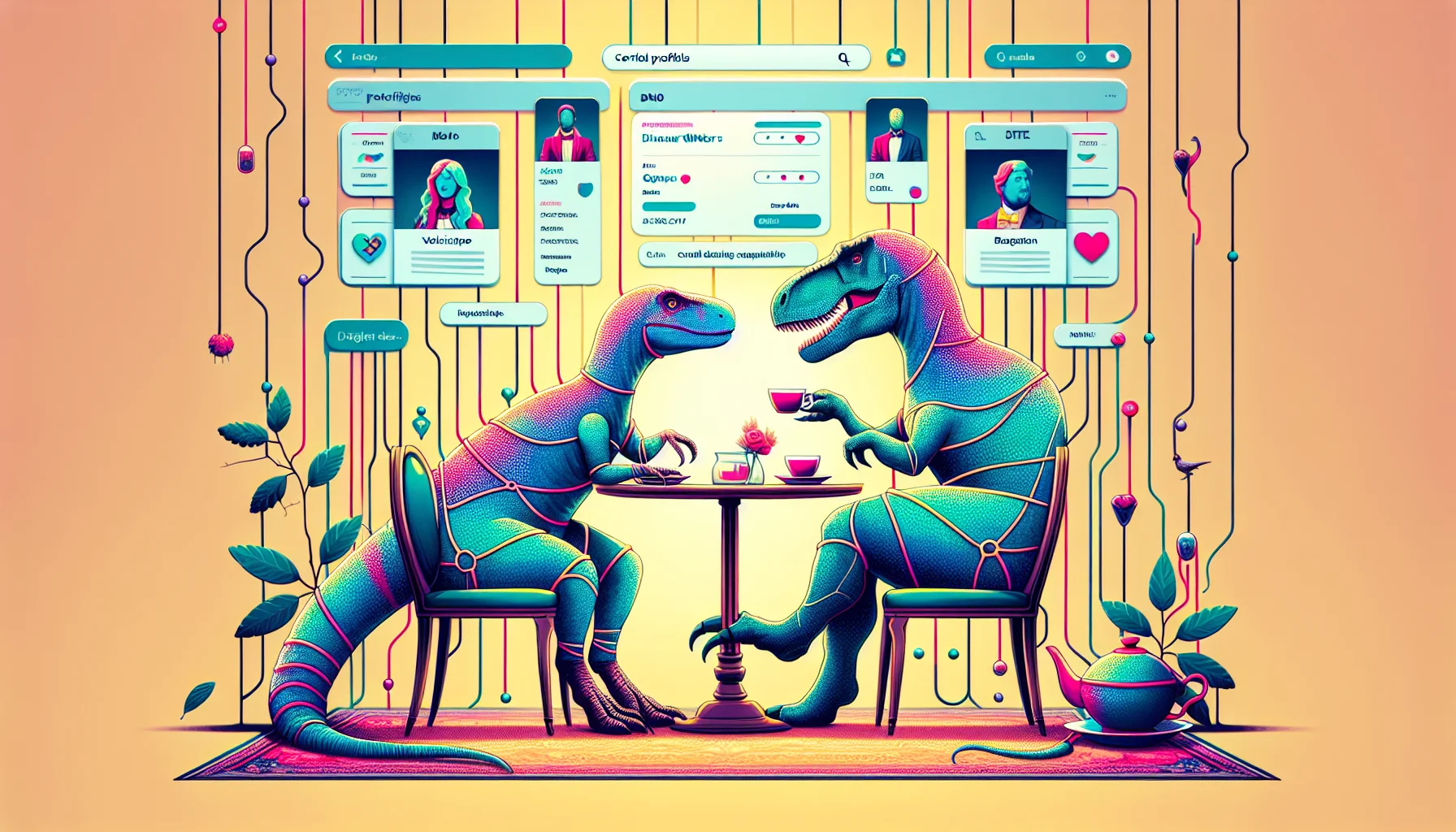 Dinosaur DNA Daters Banner