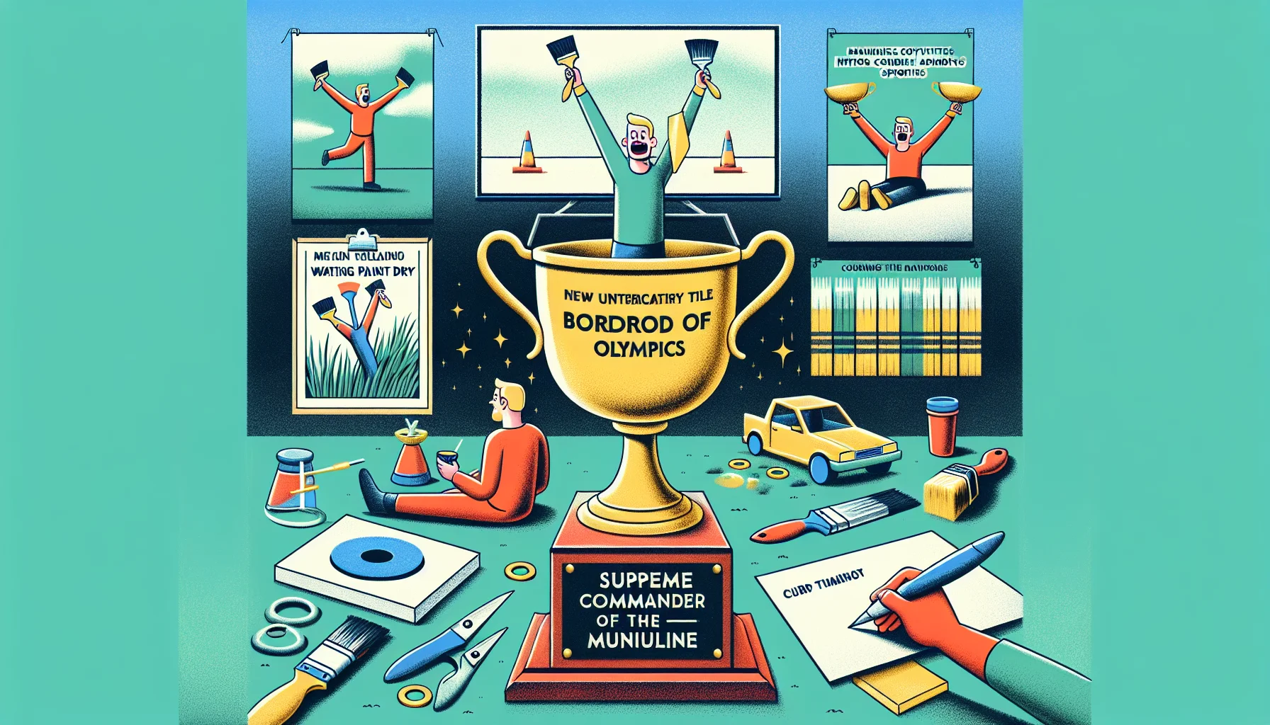 Welcome to the Boredom Olympics