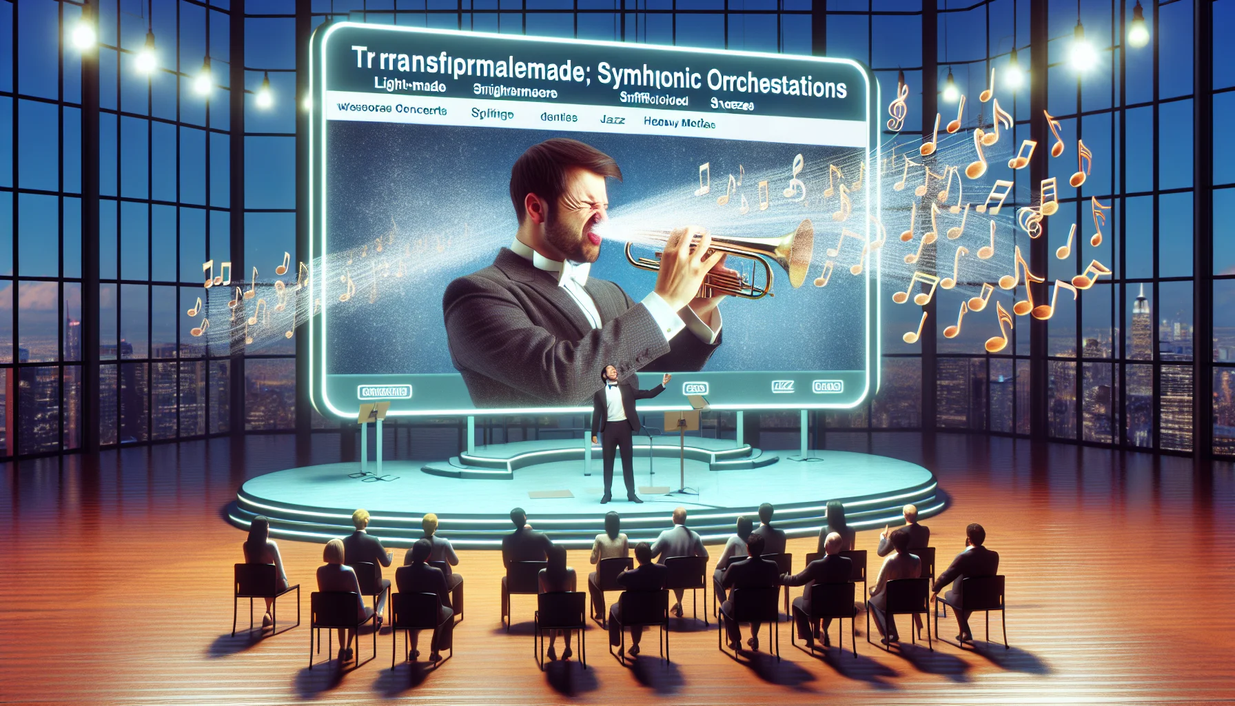 A symphonic depiction of a sneeze