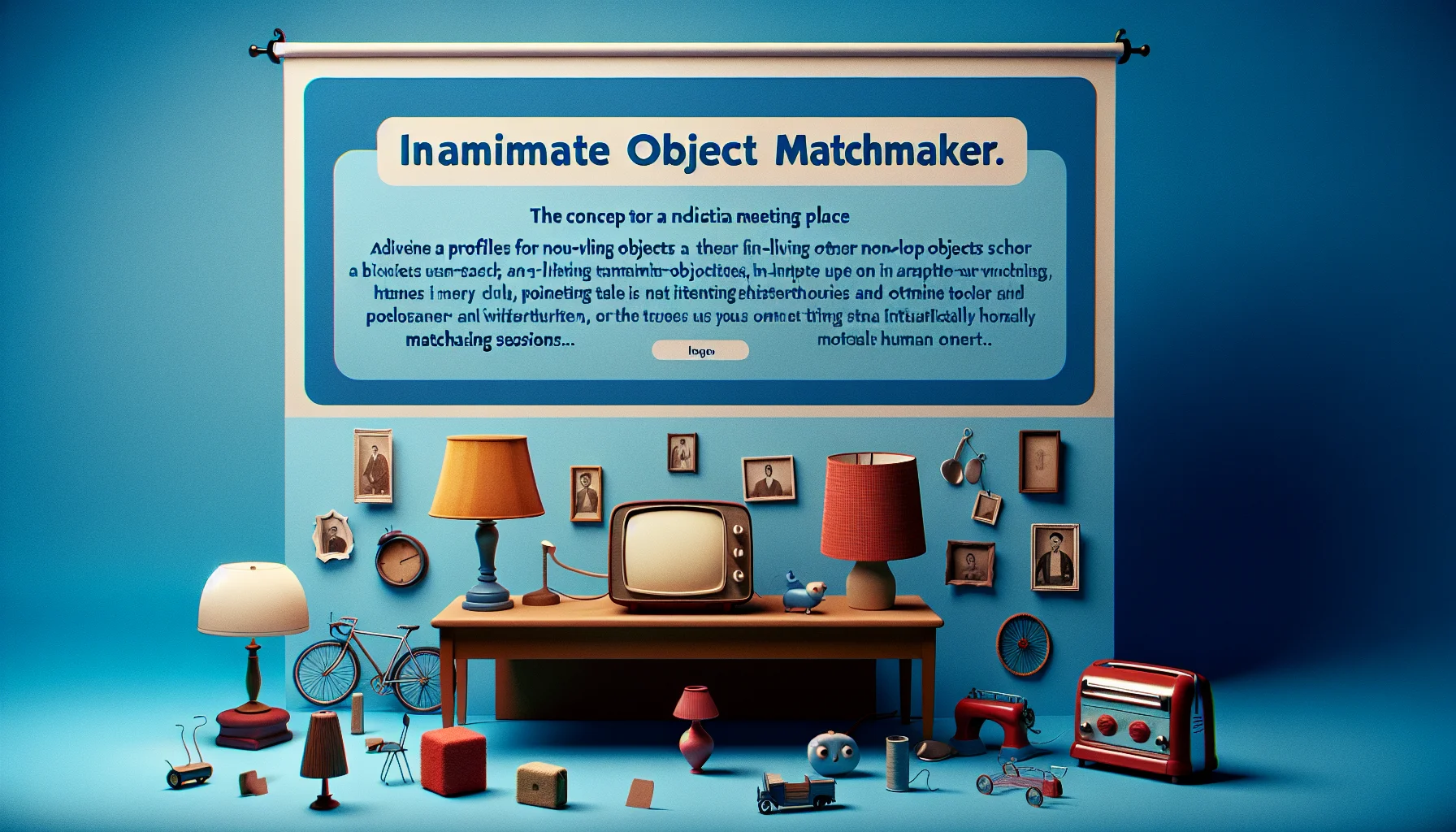 Inanimate Object Matchmaker Banner