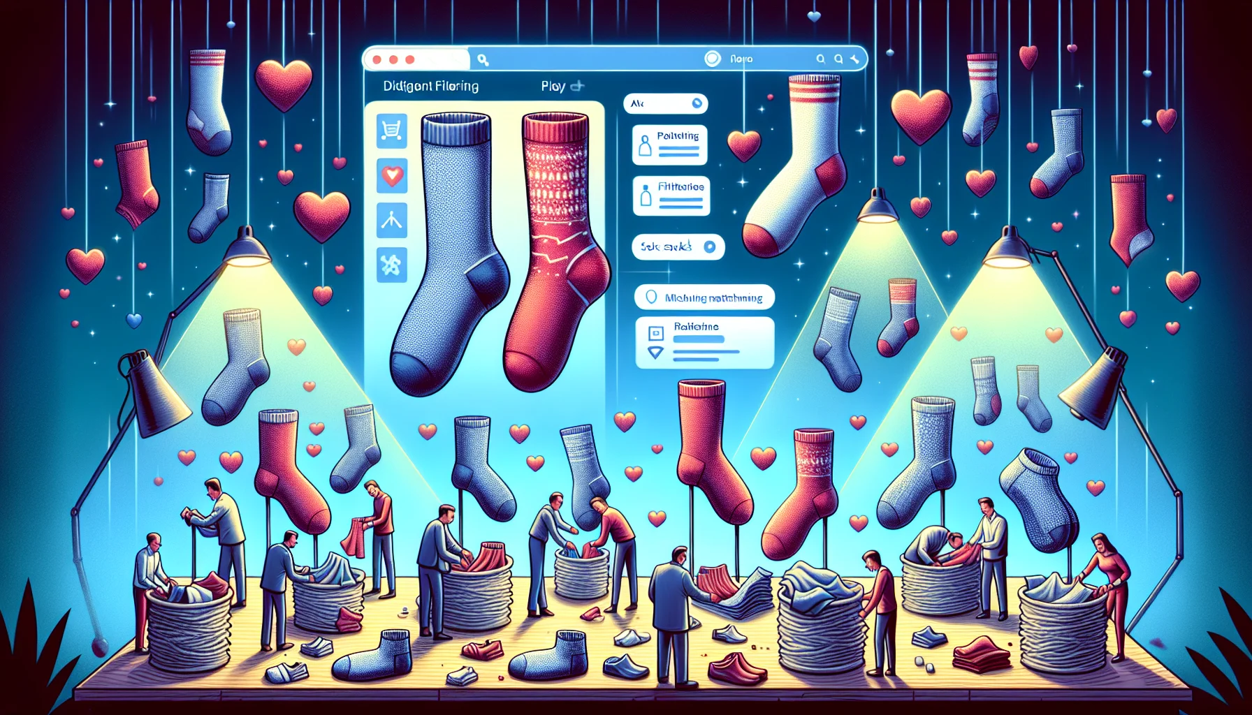 Mismatched Sock Banner