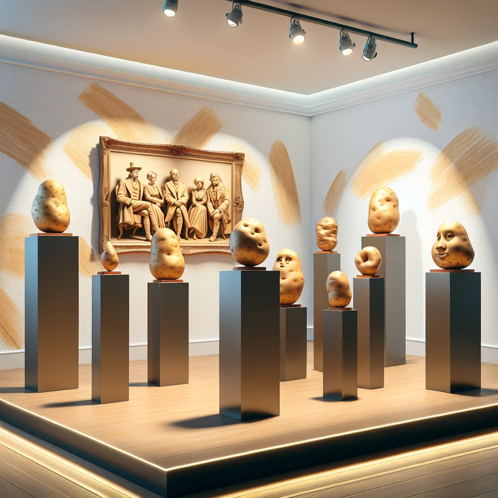 Potato Carving Exhibit