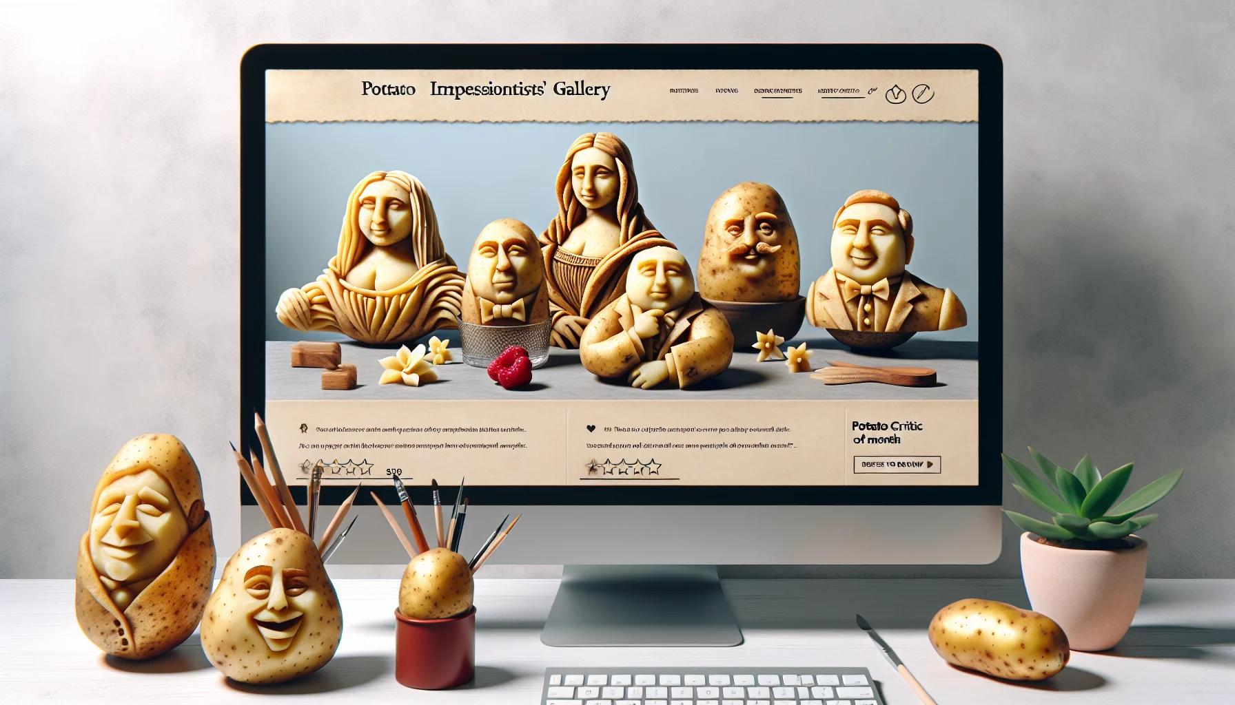 Potato Impressionists Hero Image