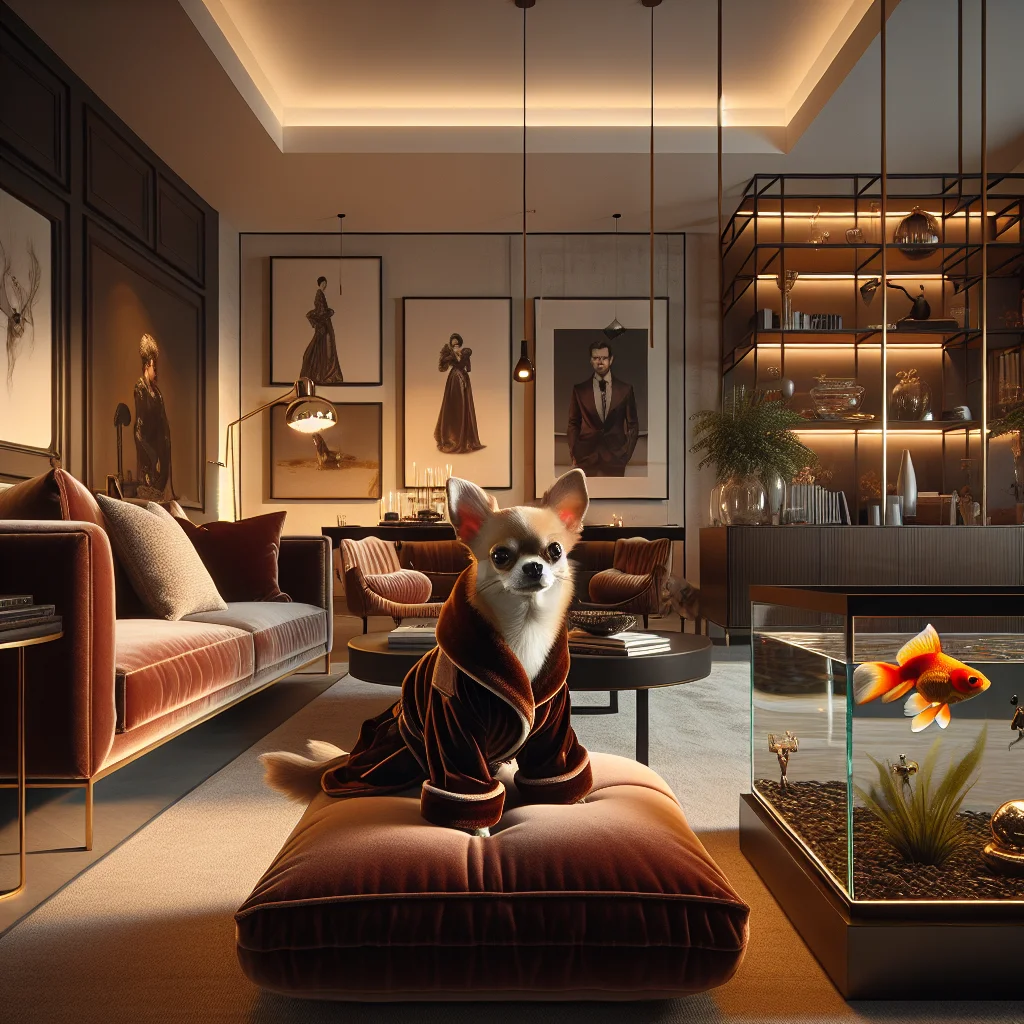 Lady Sprinkles the Chihuahua