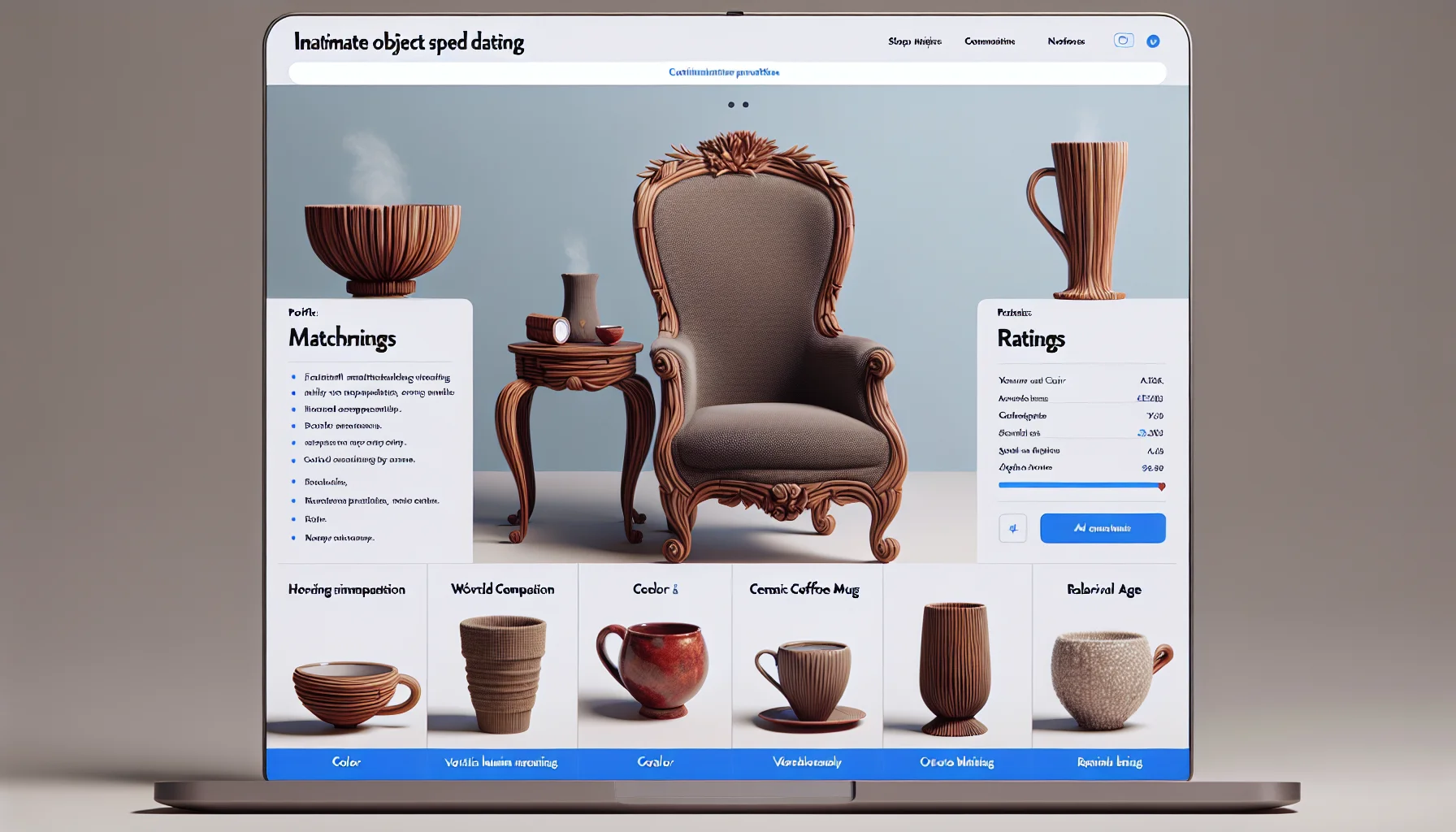 Inanimate Object Speed Dating Hero Image