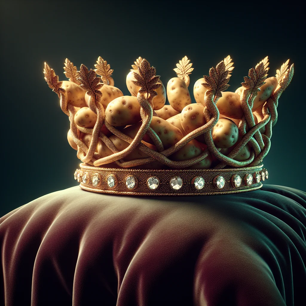 Potato nobles engaging in mock politics