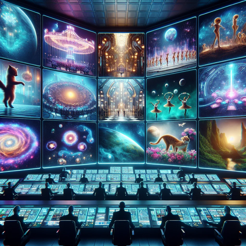 An illustration representing interdimensional adventure