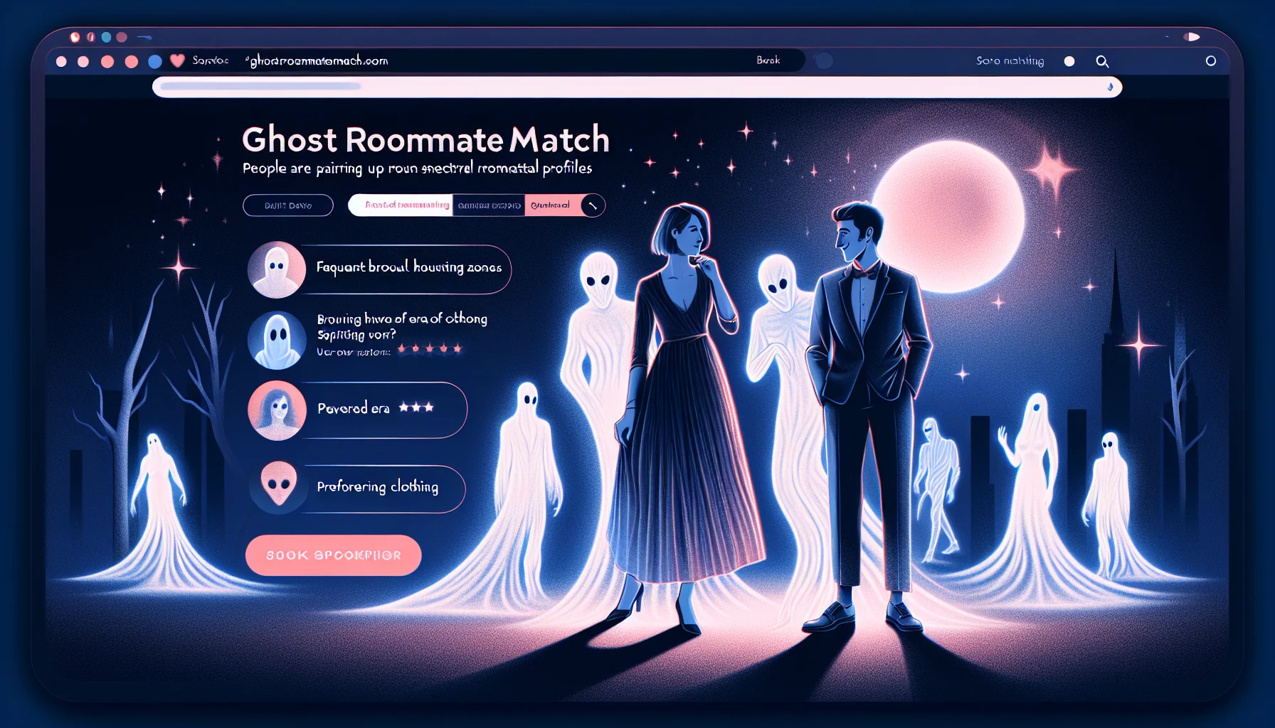 Ghost Roommate Match Hero Image