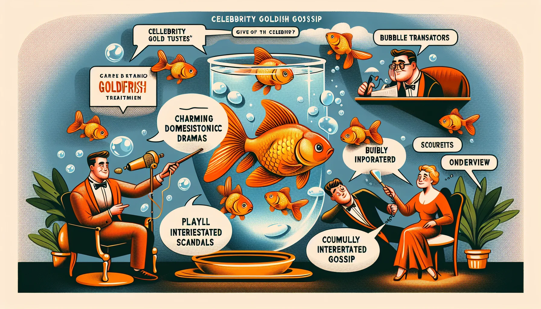 Celebrity Goldfish Gossip Hero Image