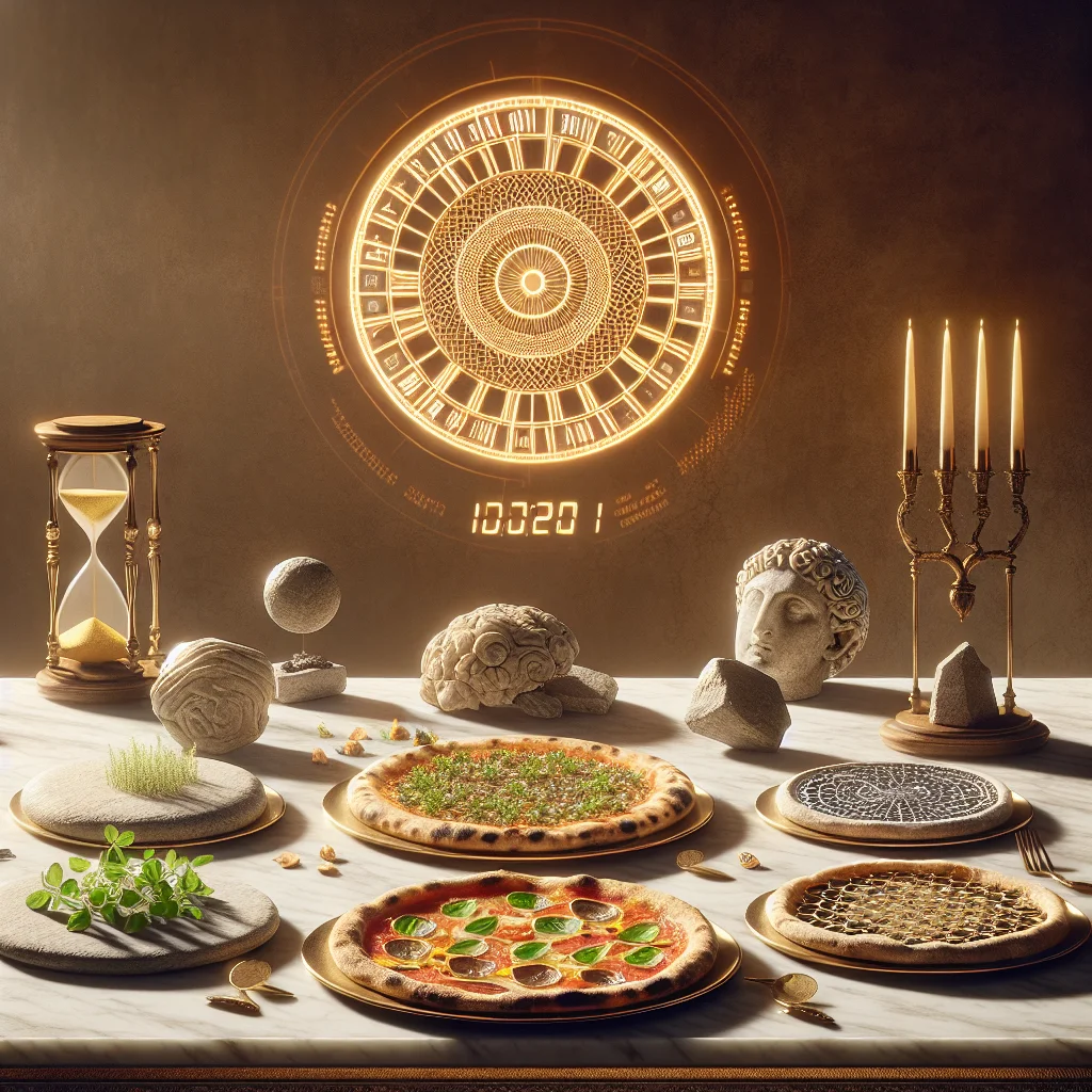 Futuristic Pizza Image