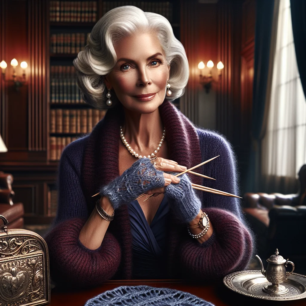 Certified grandmother demonstrating professional techniques