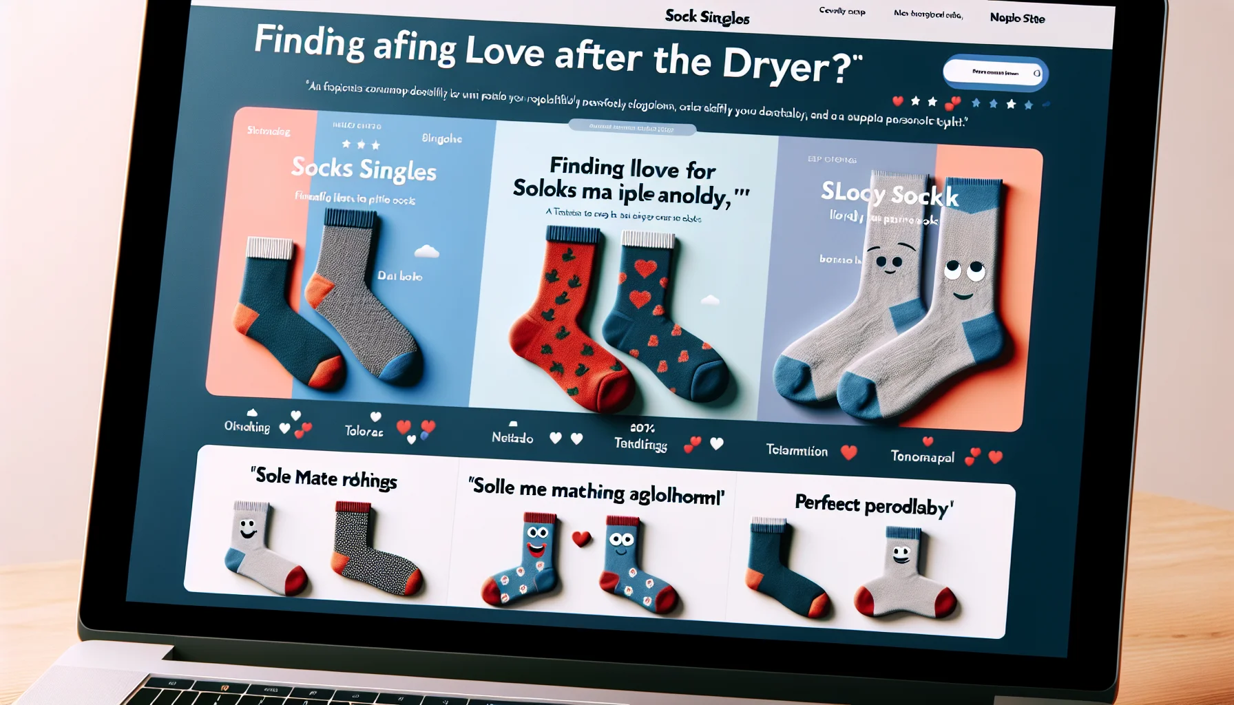 Professional sock matching consultation