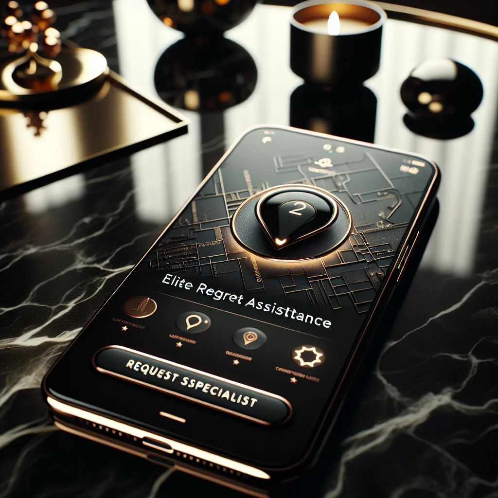 Satisfied customer after regret relief service