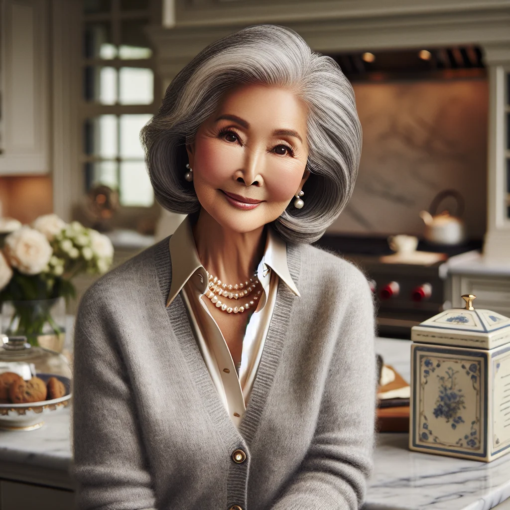 Grandmother providing caring services