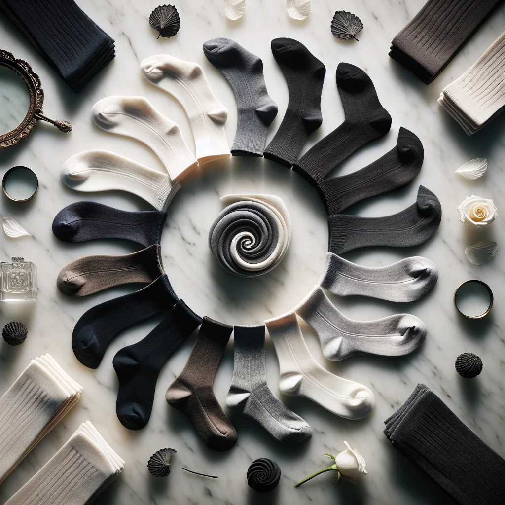 Happy matched sock pair