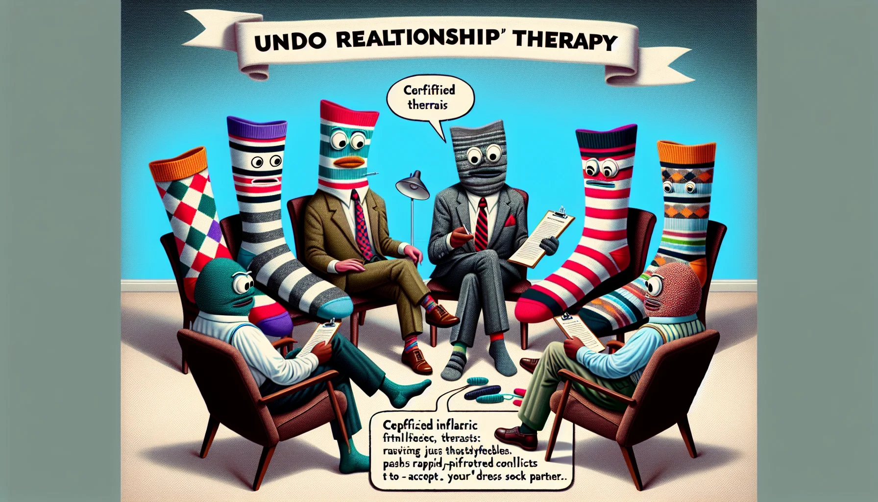 Professional sock counseling session