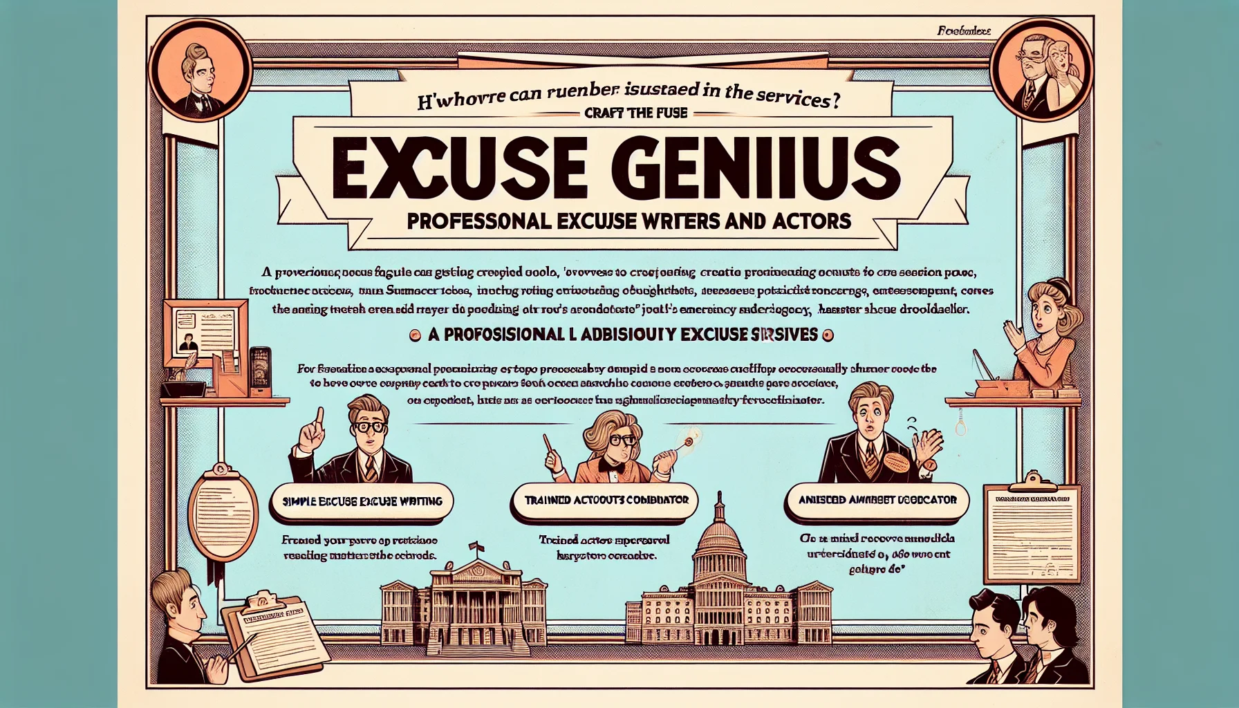 Professional excuse consultation