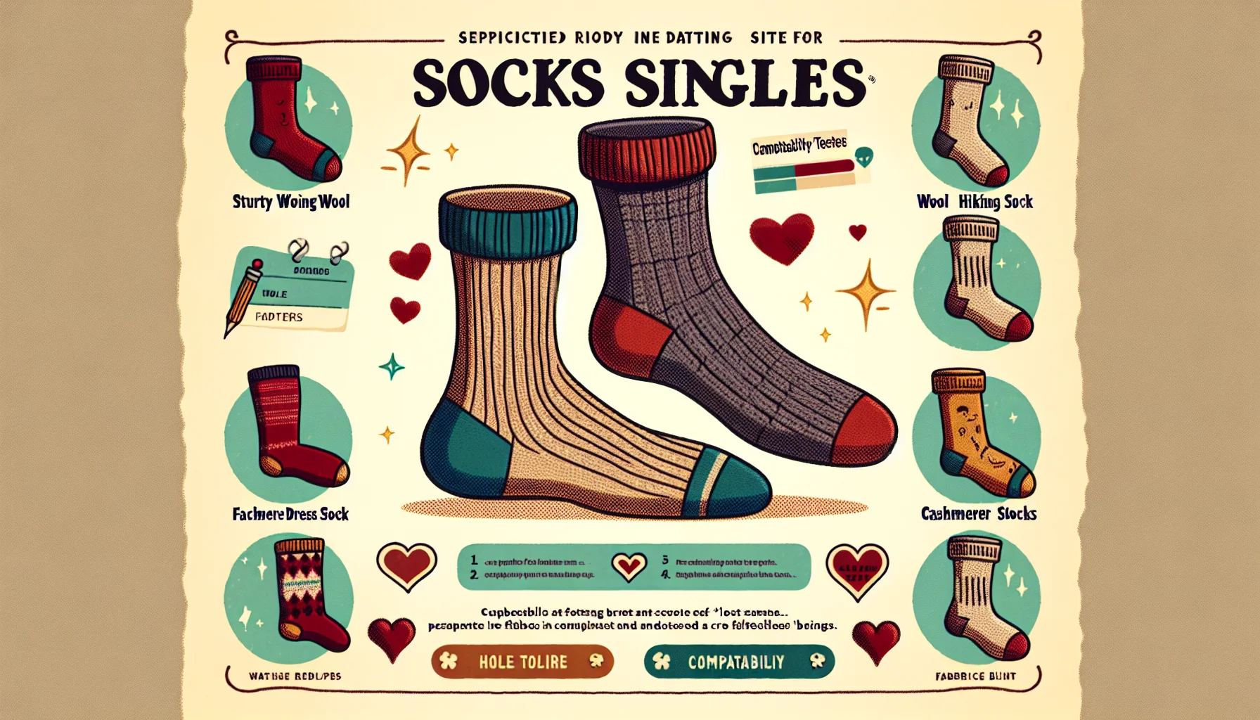 Premium sock collection display