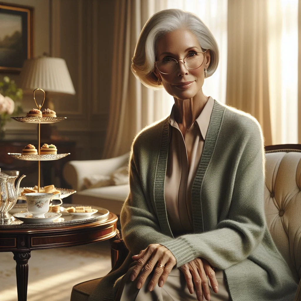 Professional Grandmother in Action