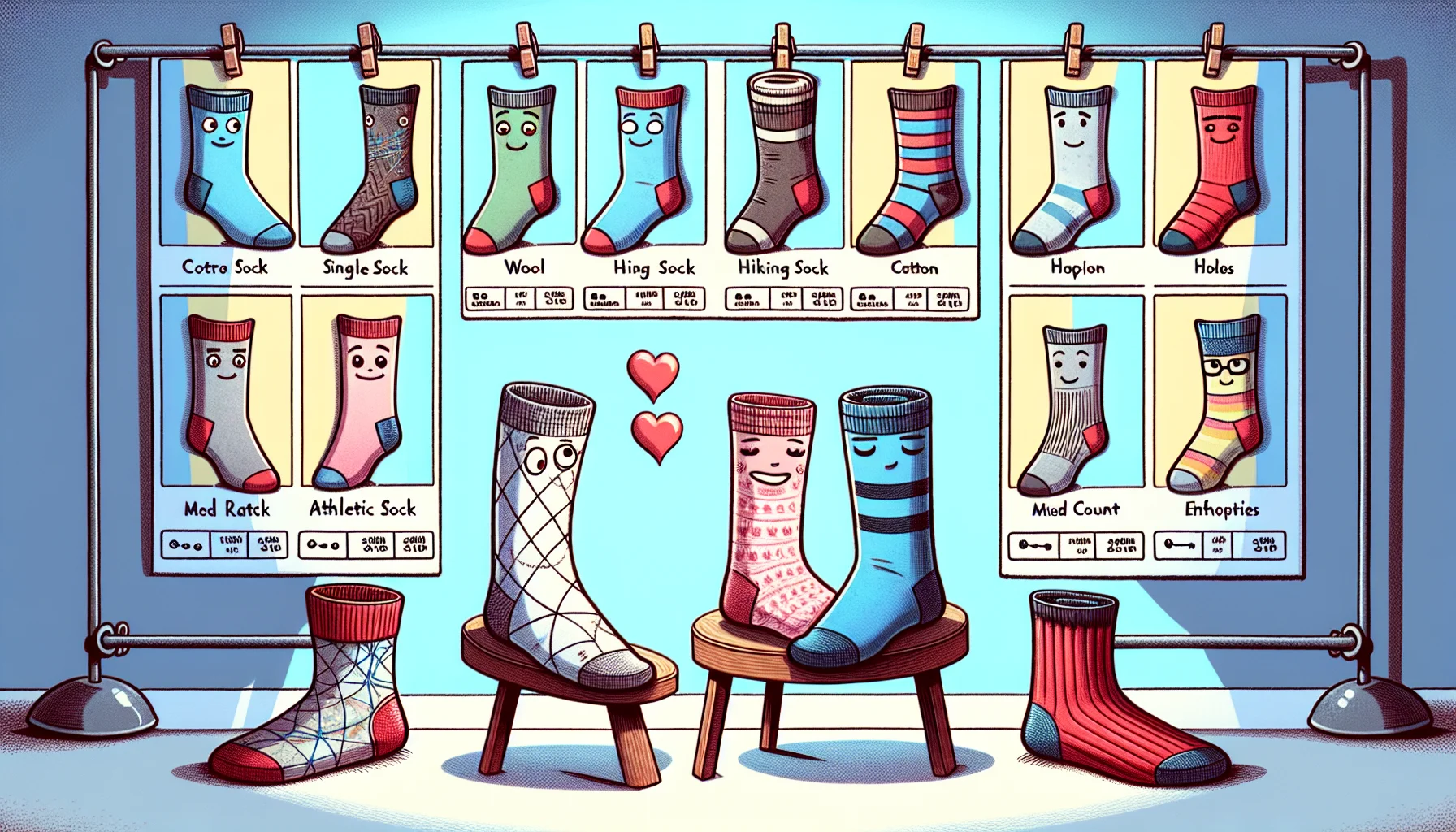 Professional sock matching services