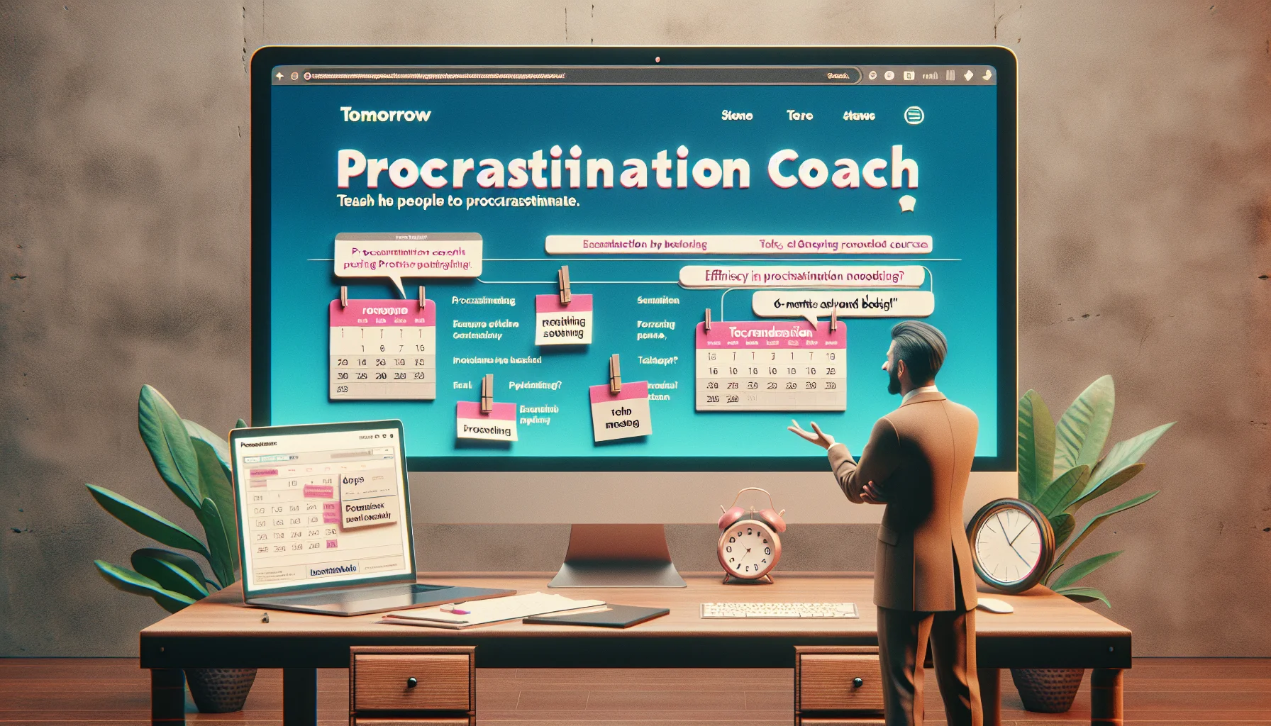 Professional procrastination coaching session