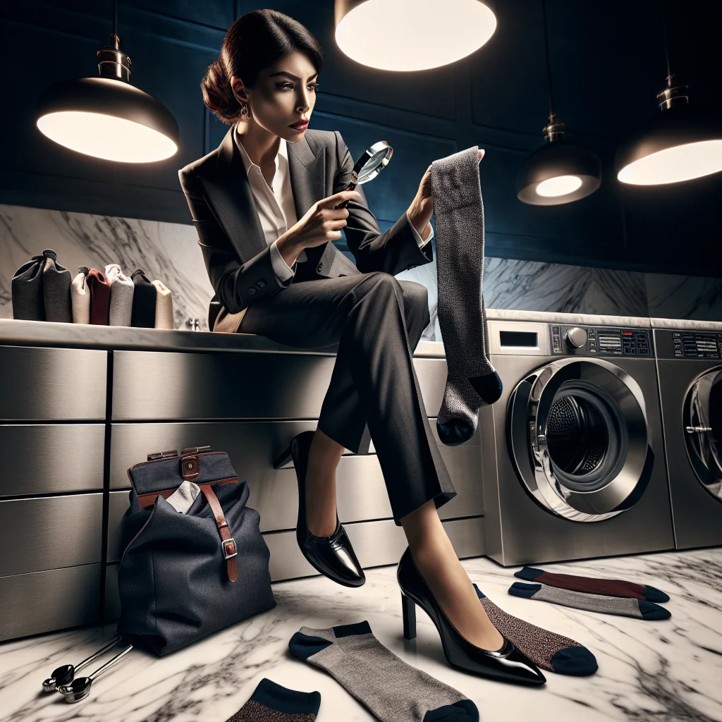 Professional sock detective team