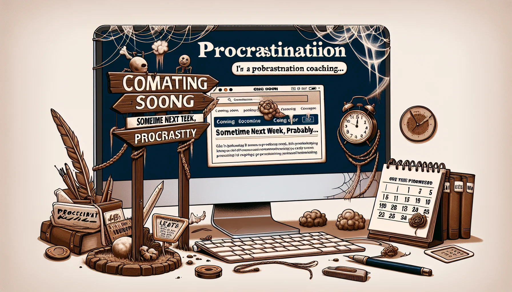 Professional productivity coaching session