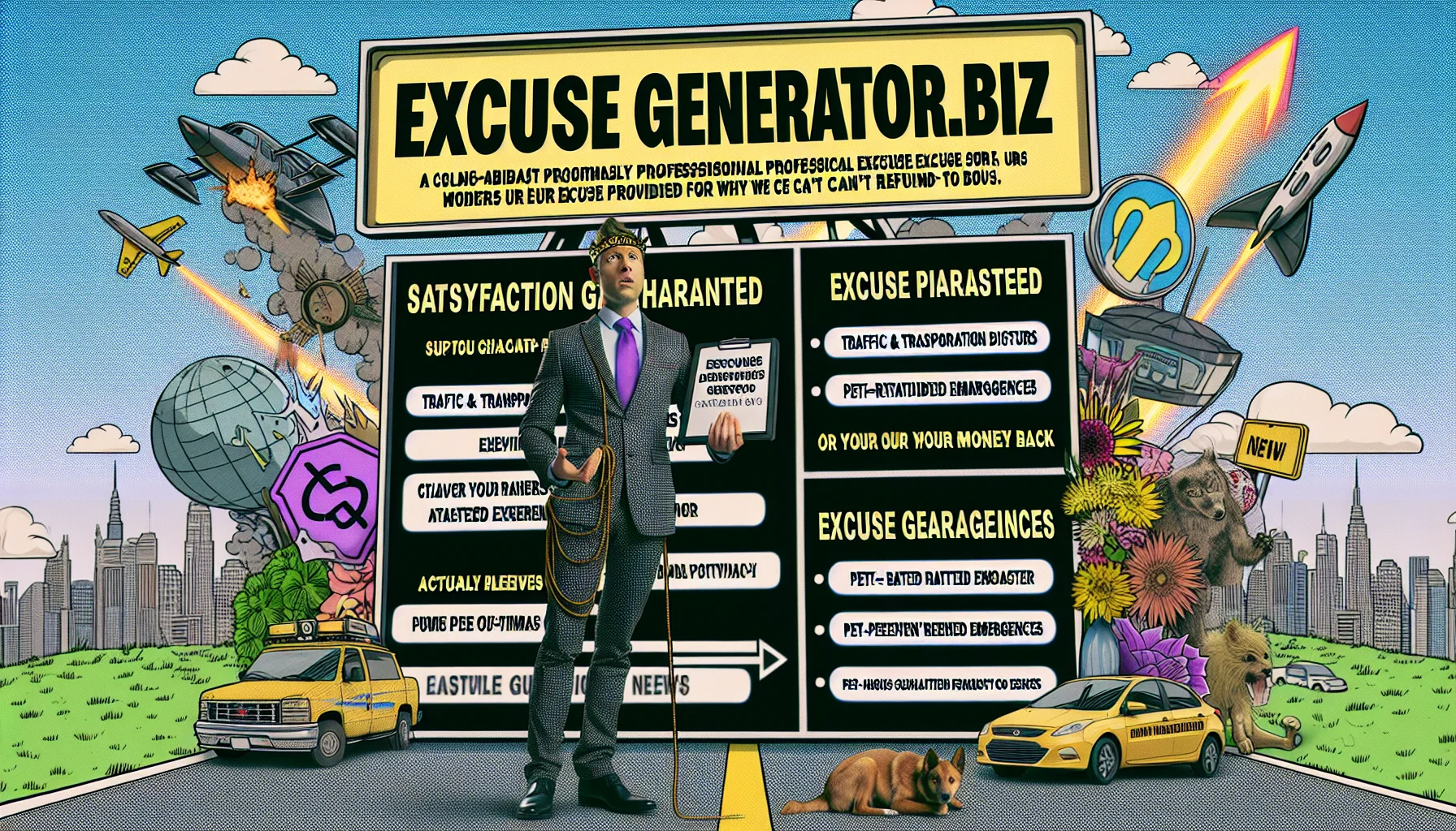 Professional excuse consulting services