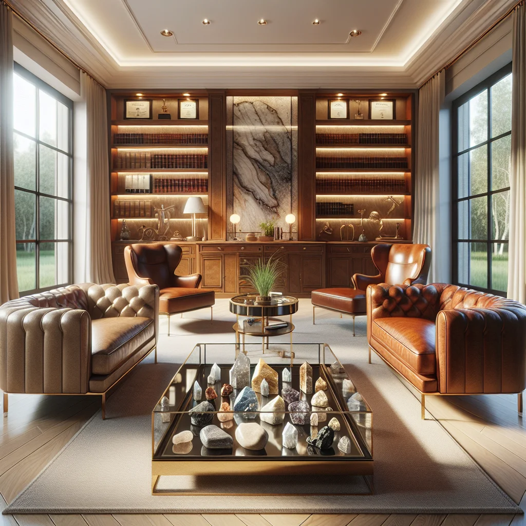 Dr. Patricia Stonefield with therapy rocks